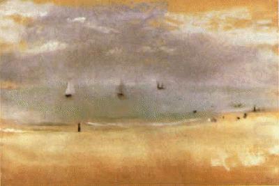 Beach Landscape_2, Edgar Degas